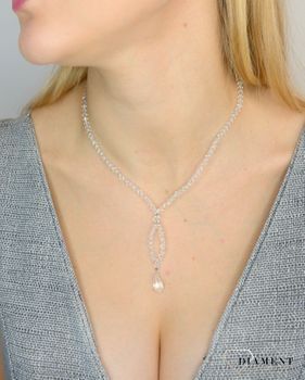 Naszyjnik z elementami Swarovskiego NR 485  Naszyjnik z elementami Swarovskiego NR 485  (2).JPG